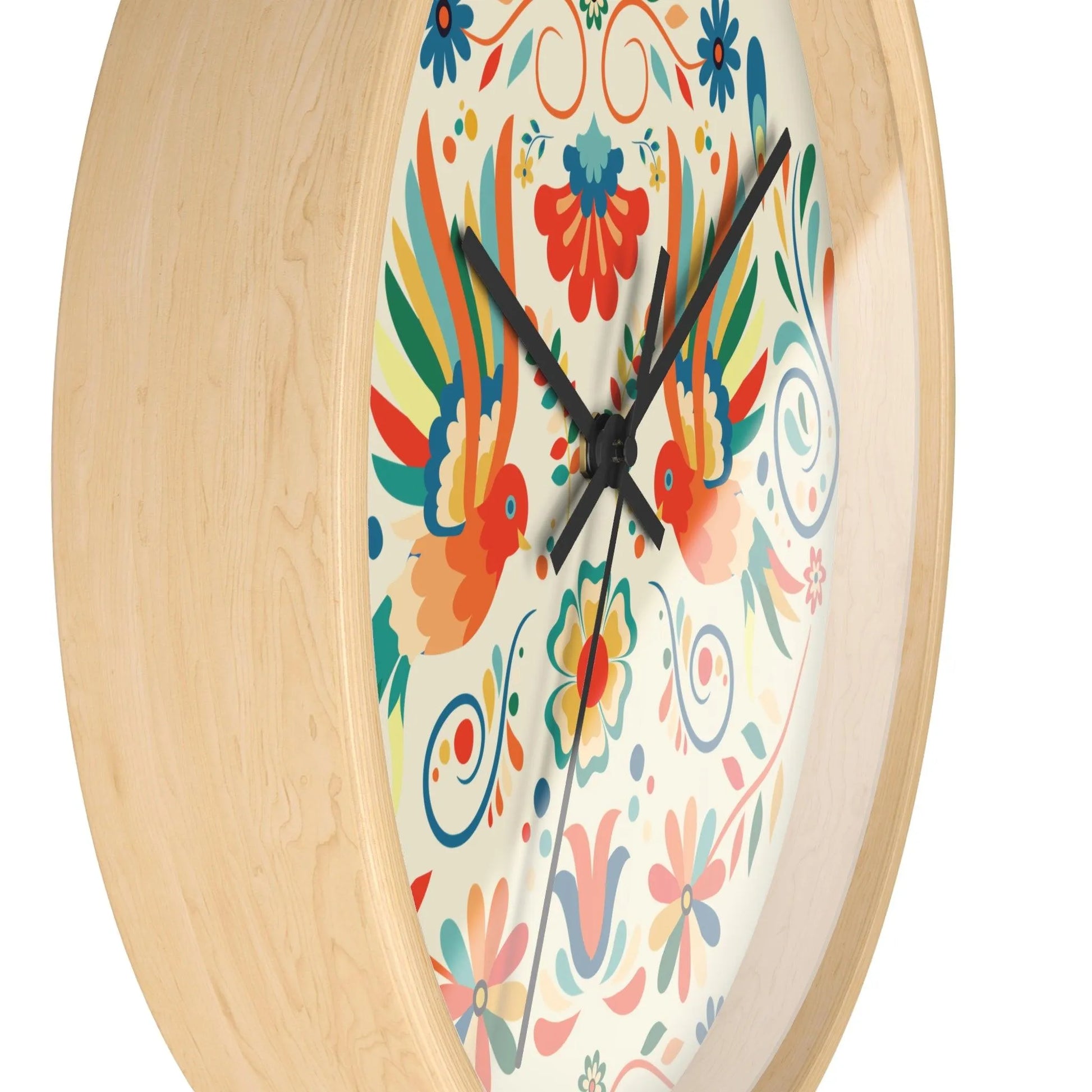 Mexican Otomi Wall Clock - The Global Wanderer