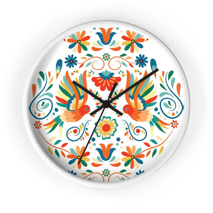 Mexican Otomi Wall Clock - The Global Wanderer