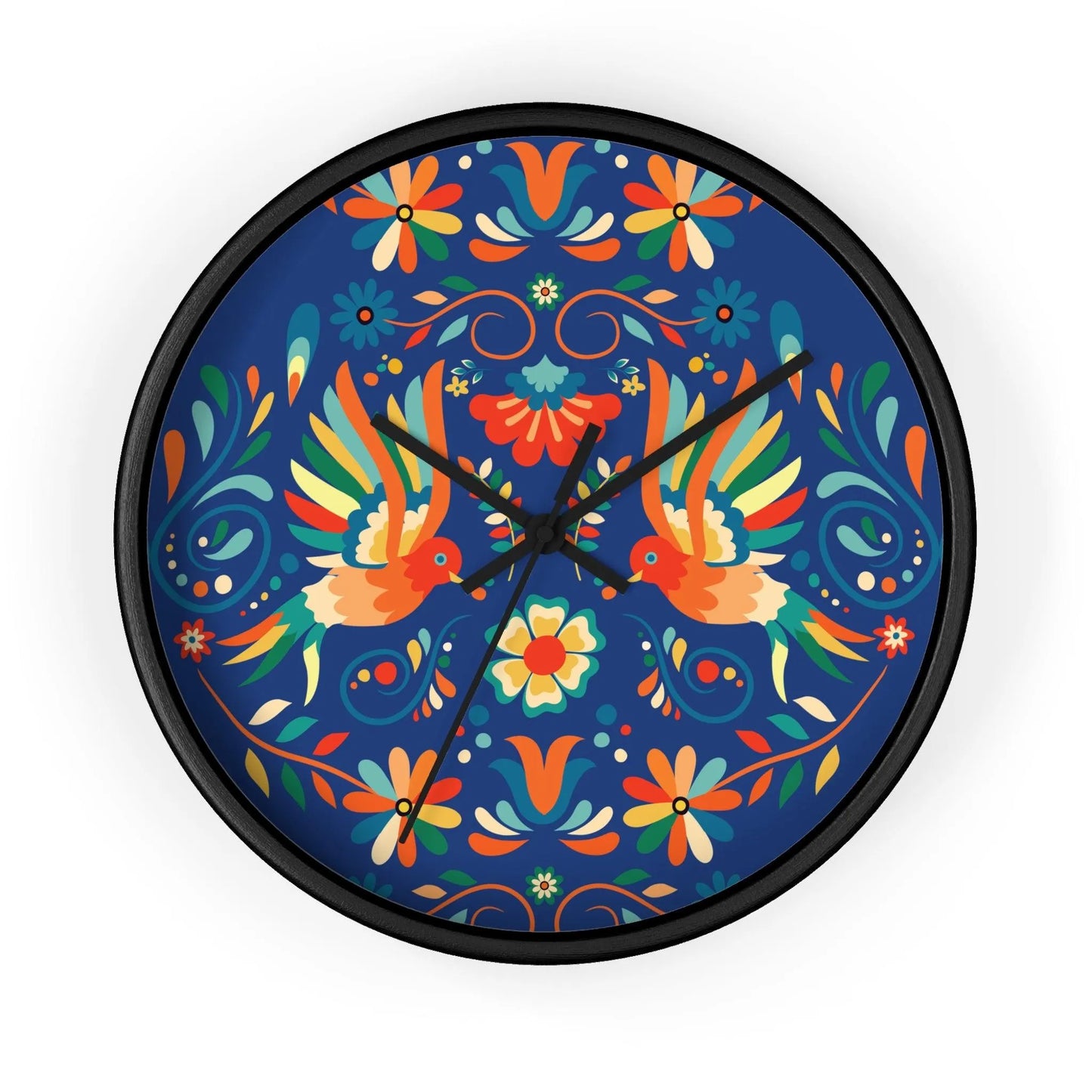 Mexican Otomi Wall Clock - The Global Wanderer