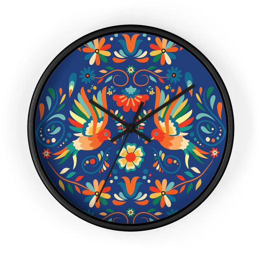 Mexican Otomi Wall Clock - The Global Wanderer