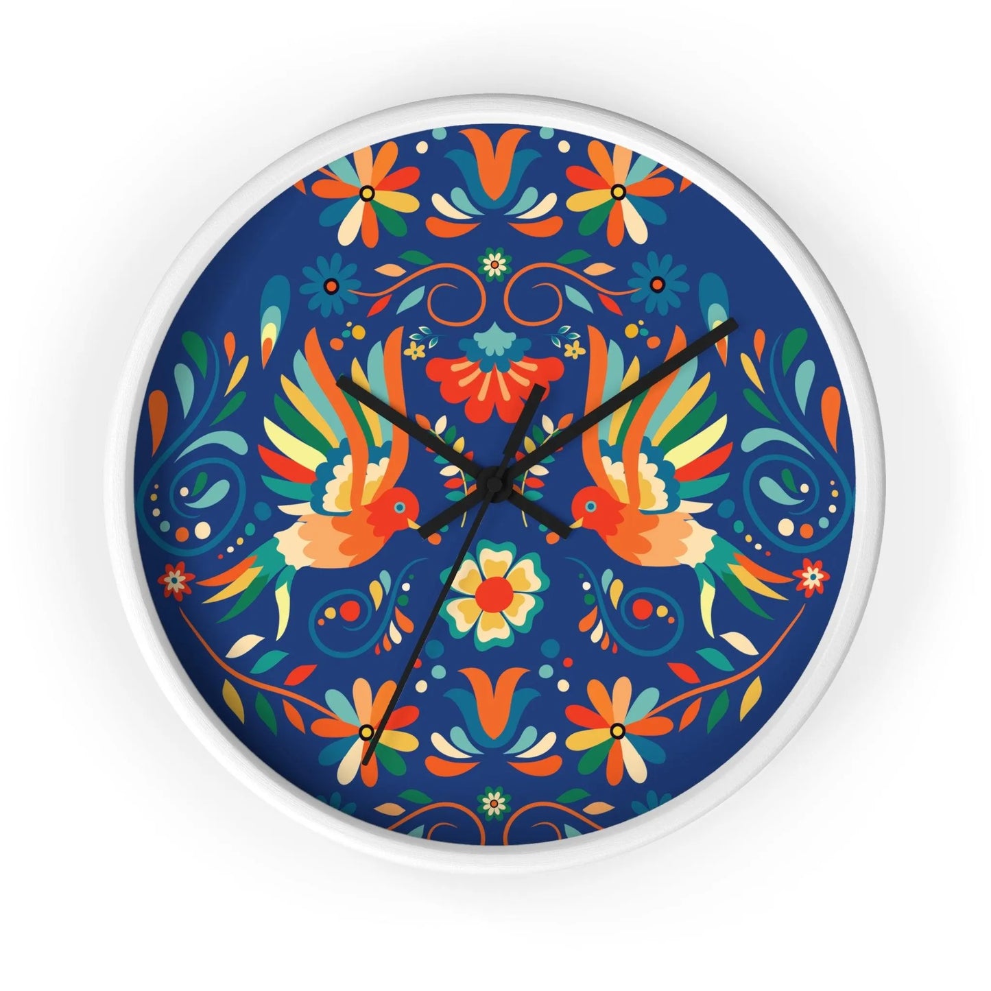 Mexican Otomi Wall Clock - The Global Wanderer