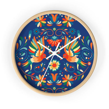 Mexican Otomi Wall Clock - The Global Wanderer