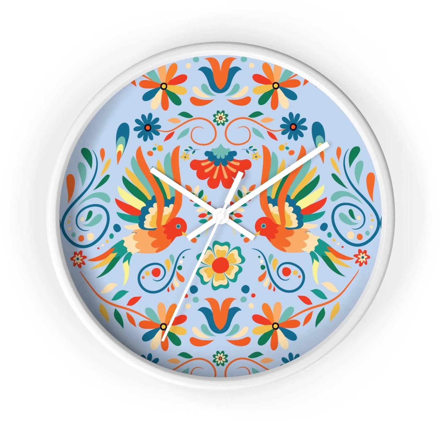 Mexican Otomi Wall Clock - The Global Wanderer