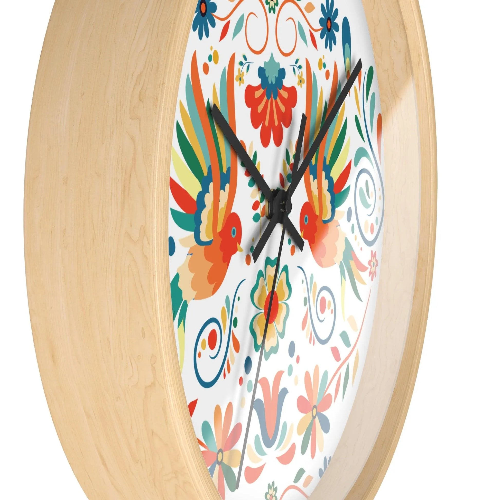 Mexican Otomi Wall Clock - The Global Wanderer