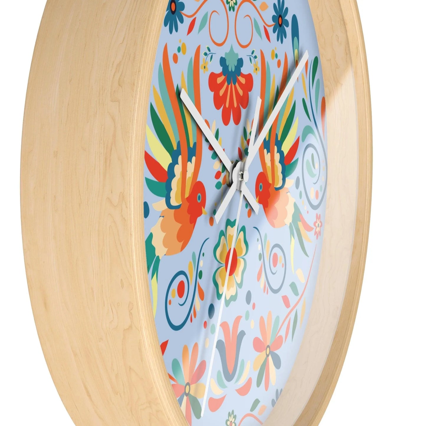 Mexican Otomi Wall Clock - The Global Wanderer