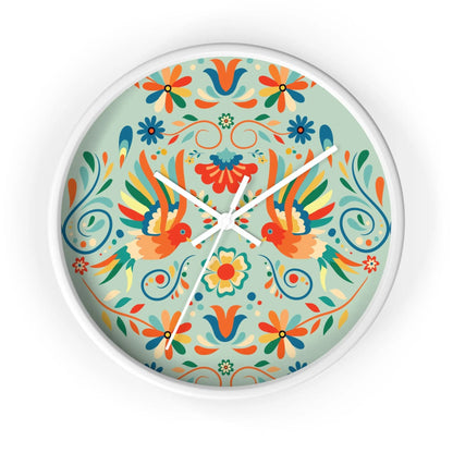 Mexican Otomi Wall Clock - The Global Wanderer