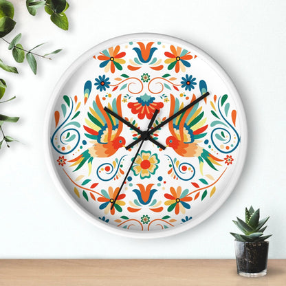 Mexican Otomi Wall Clock - The Global Wanderer