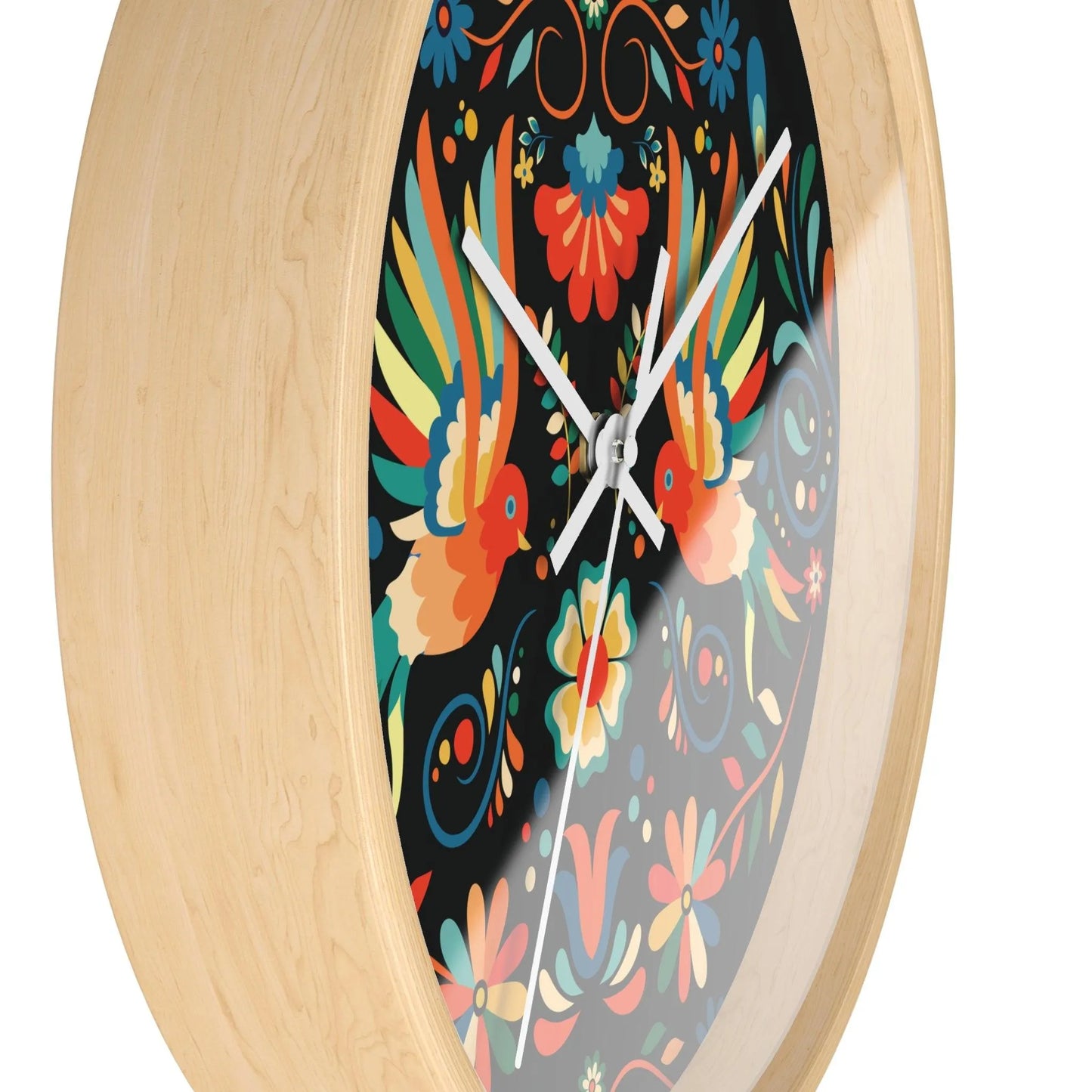 Mexican Otomi Wall Clock - The Global Wanderer