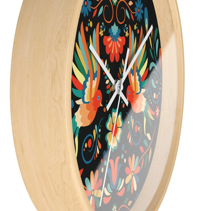 Mexican Otomi Wall Clock - The Global Wanderer