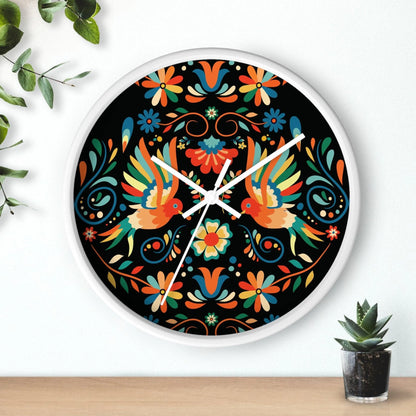 Mexican Otomi Wall Clock - The Global Wanderer