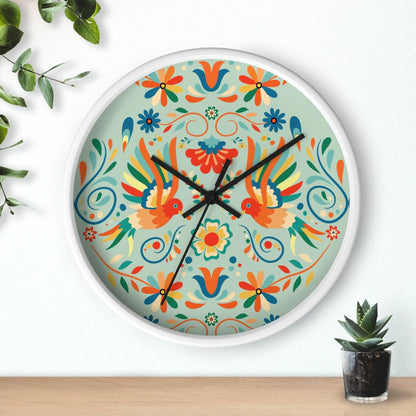 Mexican Otomi Wall Clock - The Global Wanderer