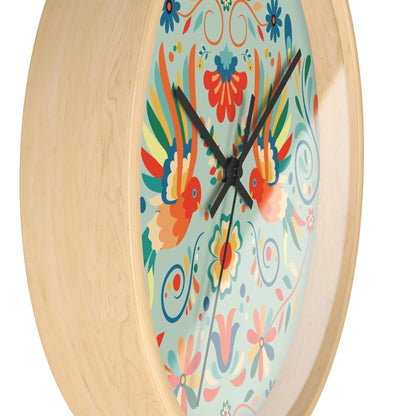 Mexican Otomi Wall Clock - The Global Wanderer