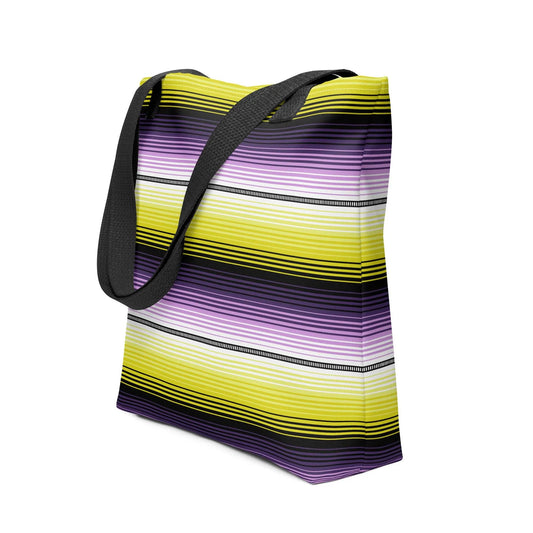 Mexican Serape Print Tote Bag - The Global Wanderer