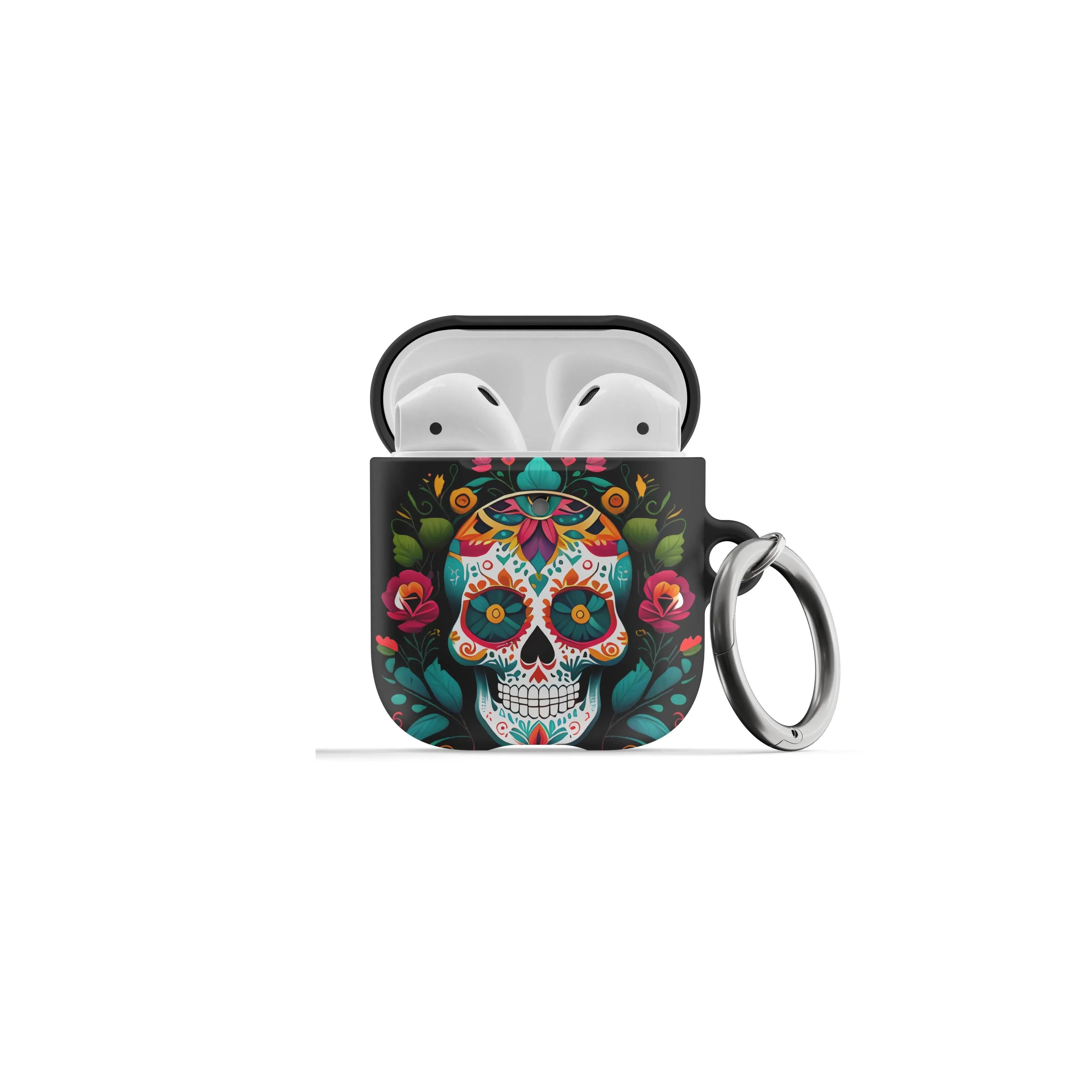 Mexican Sugar Skull AirPod Pro Case - The Global Wanderer