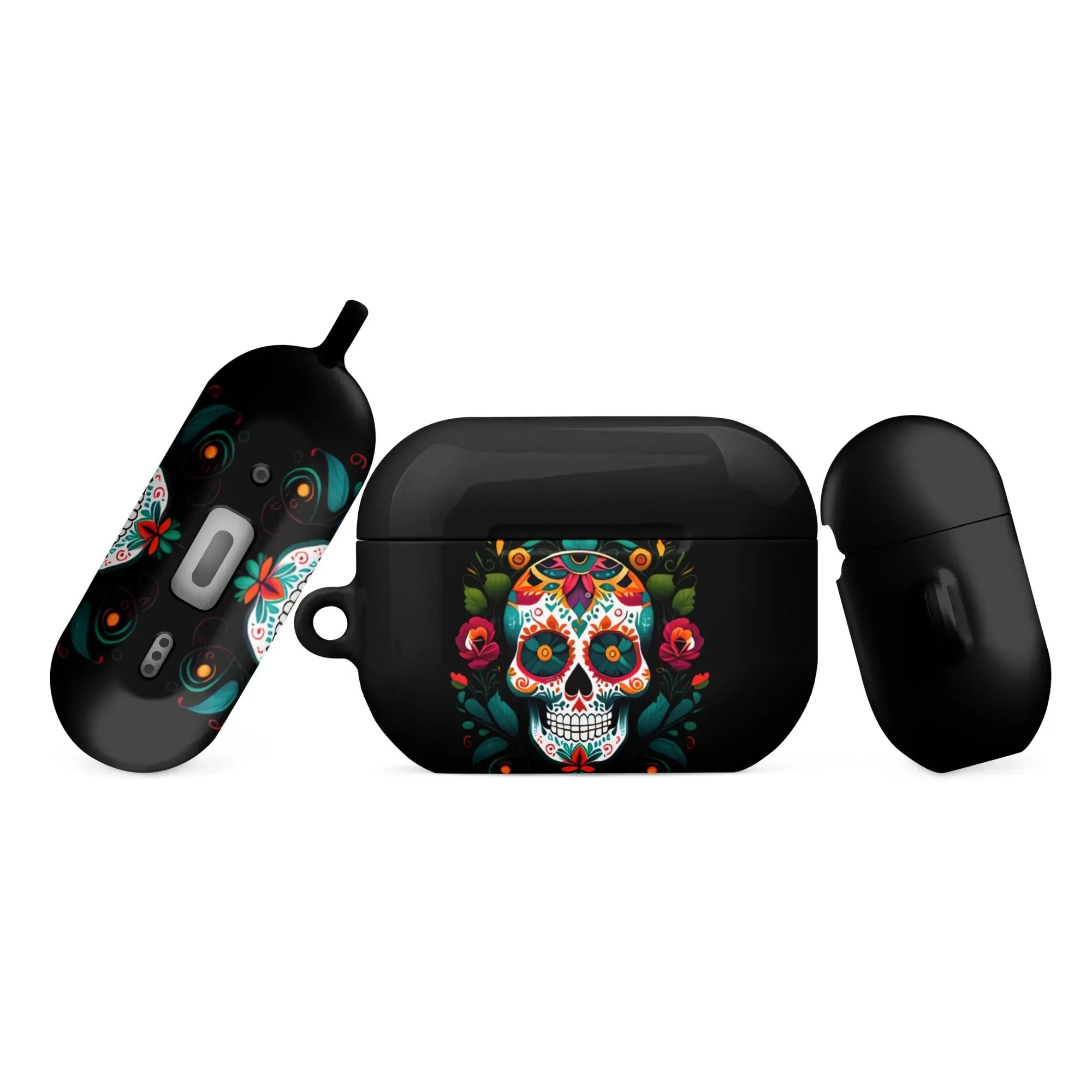 Mexican Sugar Skull AirPod Pro 2 Case - The Global Wanderer