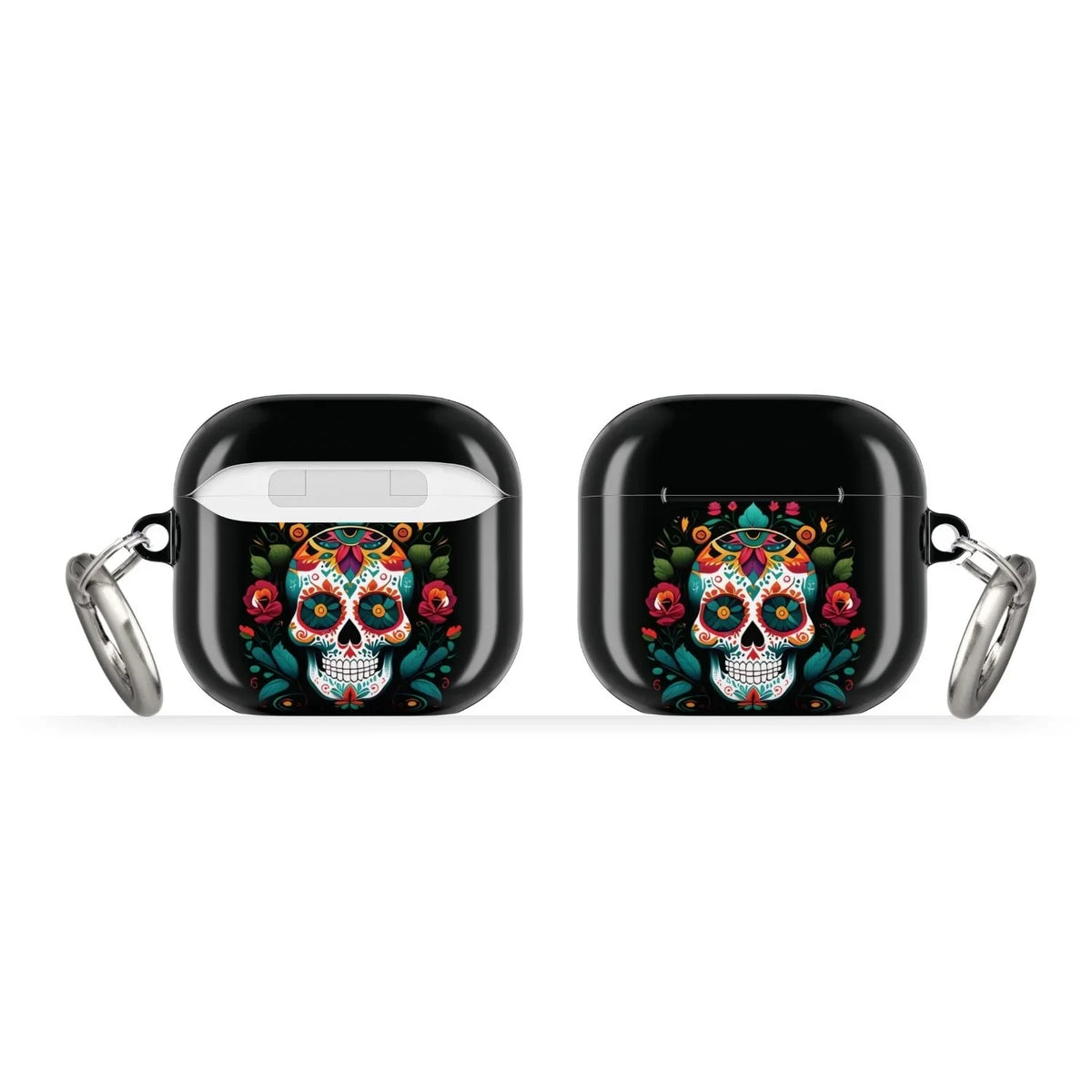 Mexican Sugar Skull AirPods 4 Case - The Global Wanderer