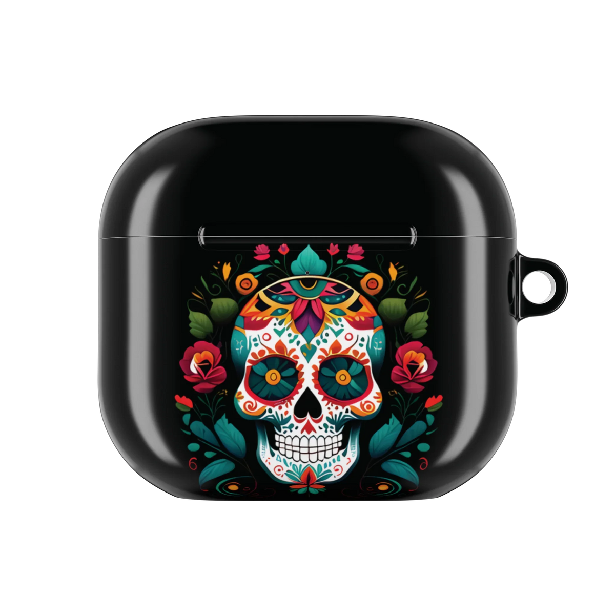 Mexican Sugar Skull AirPods 4 Case - The Global Wanderer