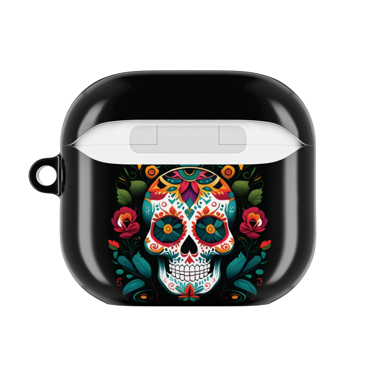 Mexican Sugar Skull AirPods 4 Case - The Global Wanderer