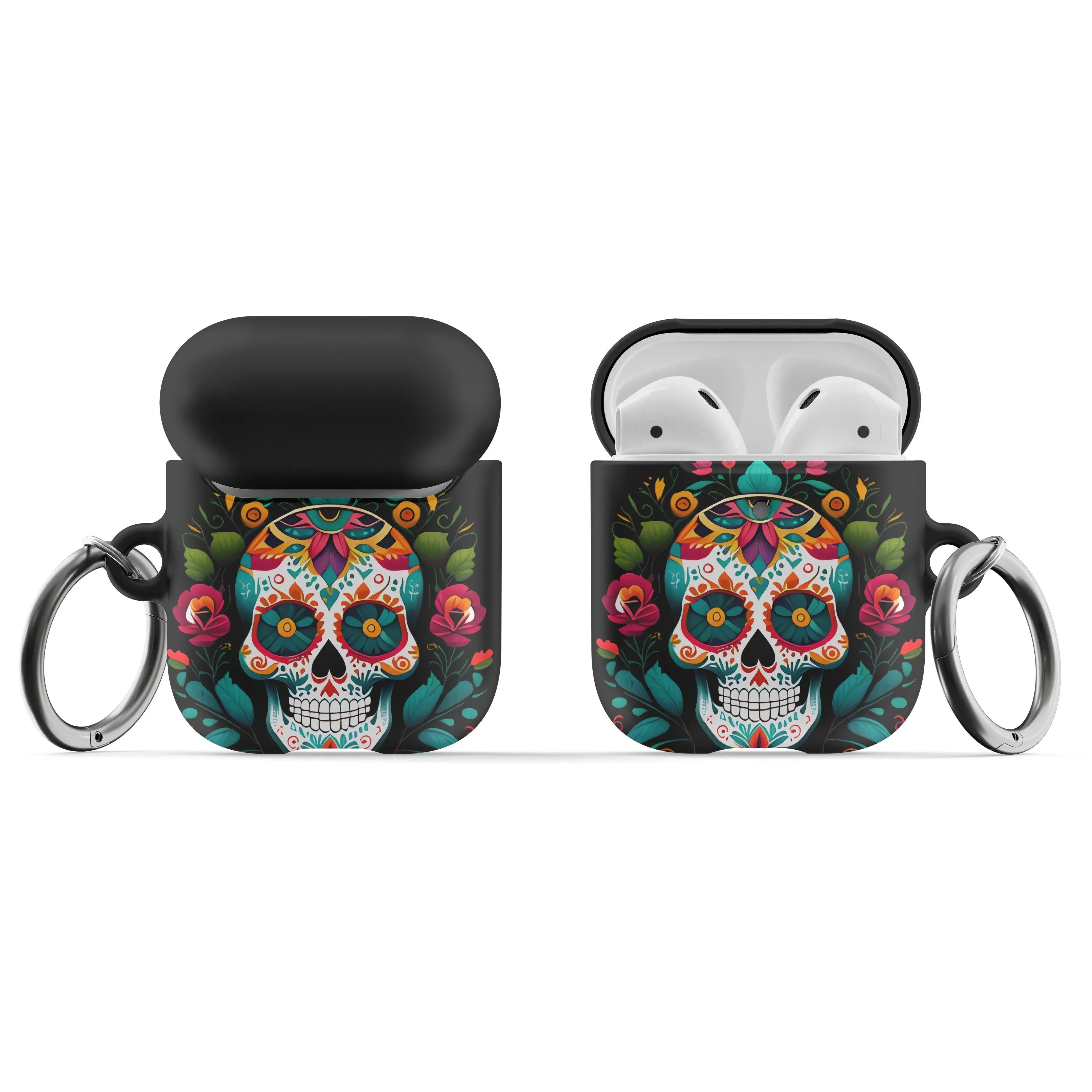 Mexican Sugar Skull AirPod Pro Case - The Global Wanderer