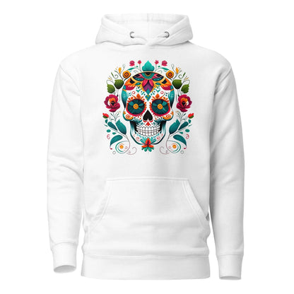 Mexican Sugar Skull Hoodie - The Global Wanderer