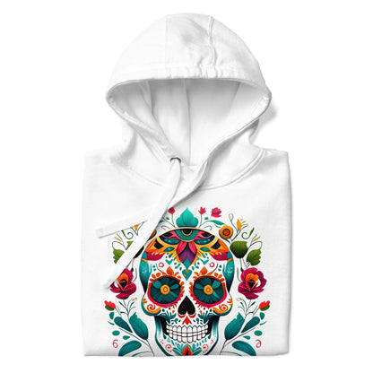 Mexican Sugar Skull Hoodie - The Global Wanderer