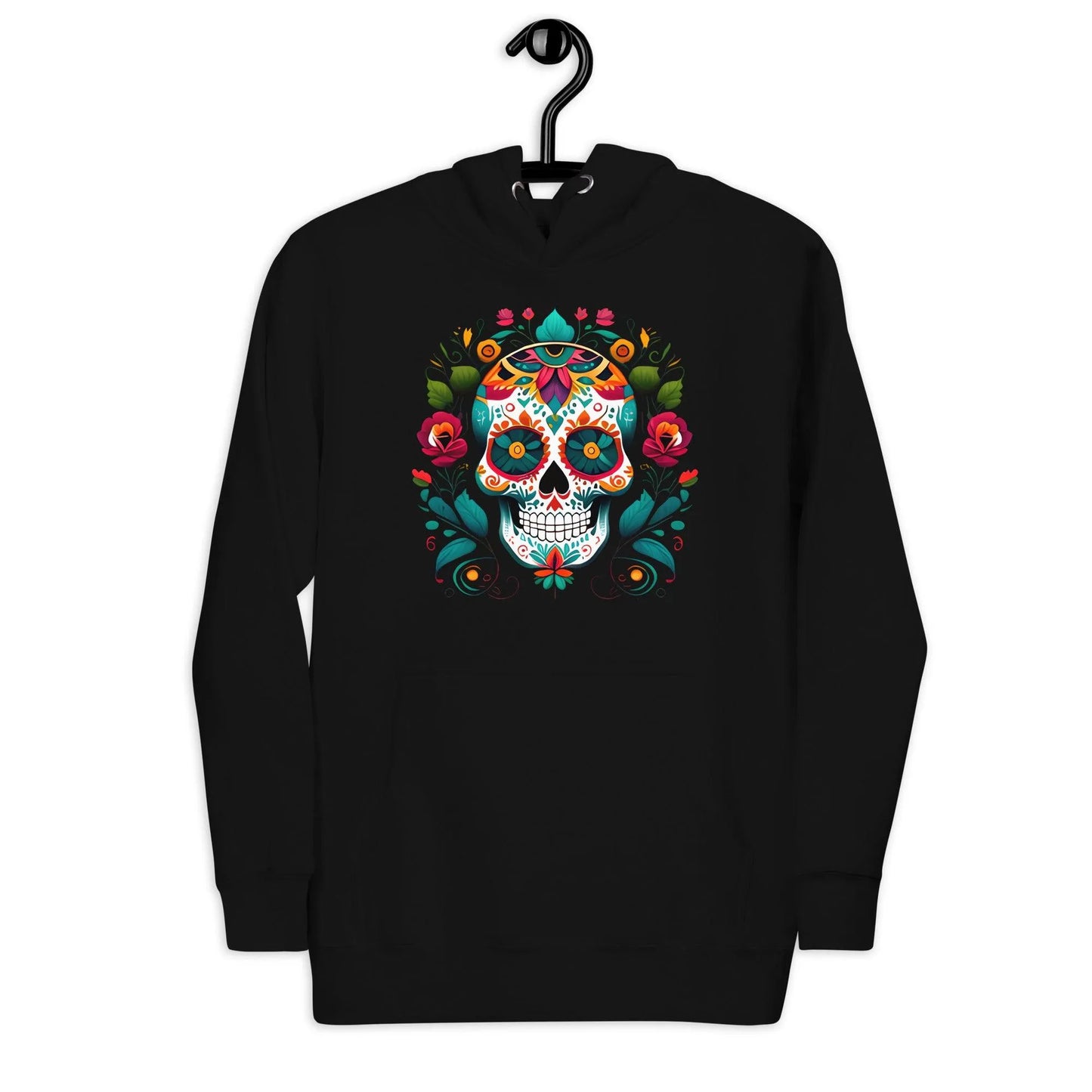 Mexican Sugar Skull Hoodie - The Global Wanderer