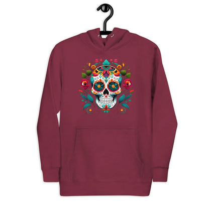 Mexican Sugar Skull Hoodie - The Global Wanderer