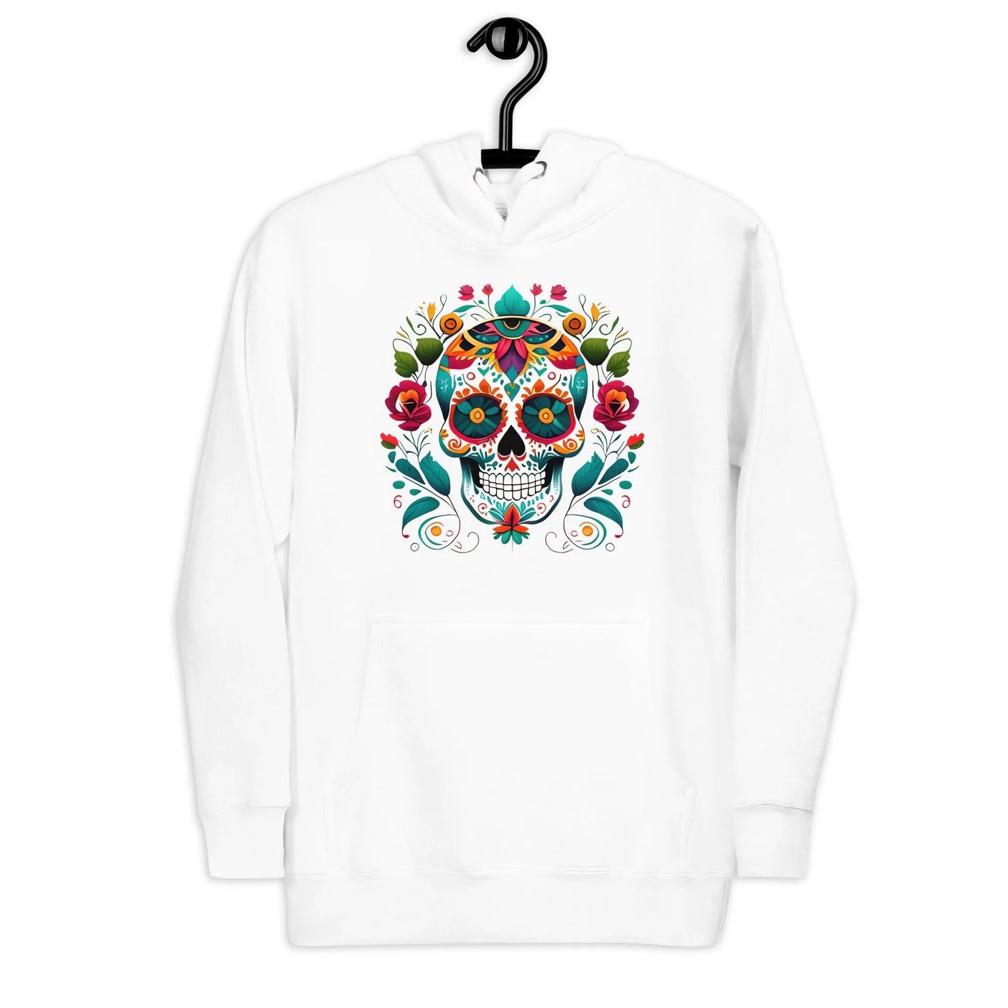 Mexican Sugar Skull Hoodie - The Global Wanderer