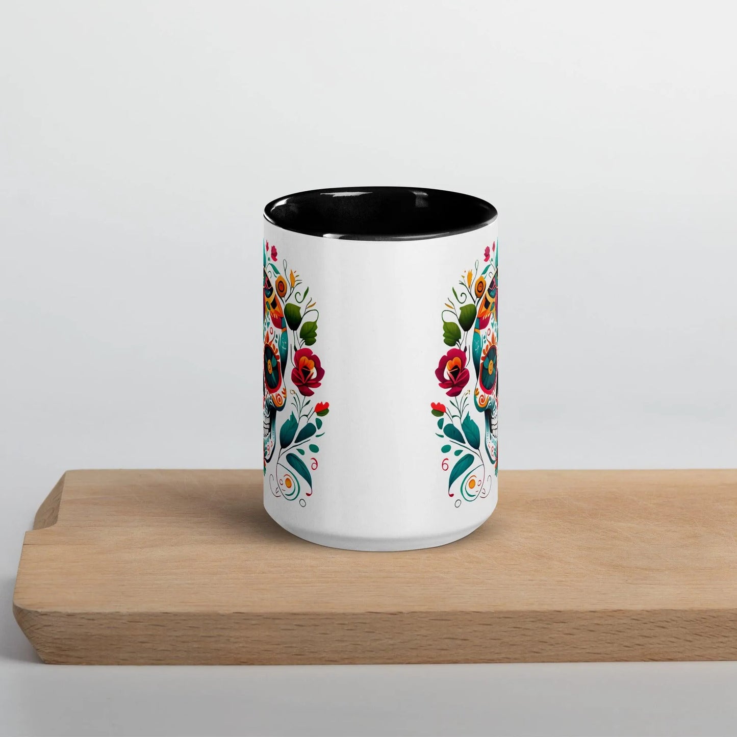 Mexican Sugar Skull Mug - The Global Wanderer