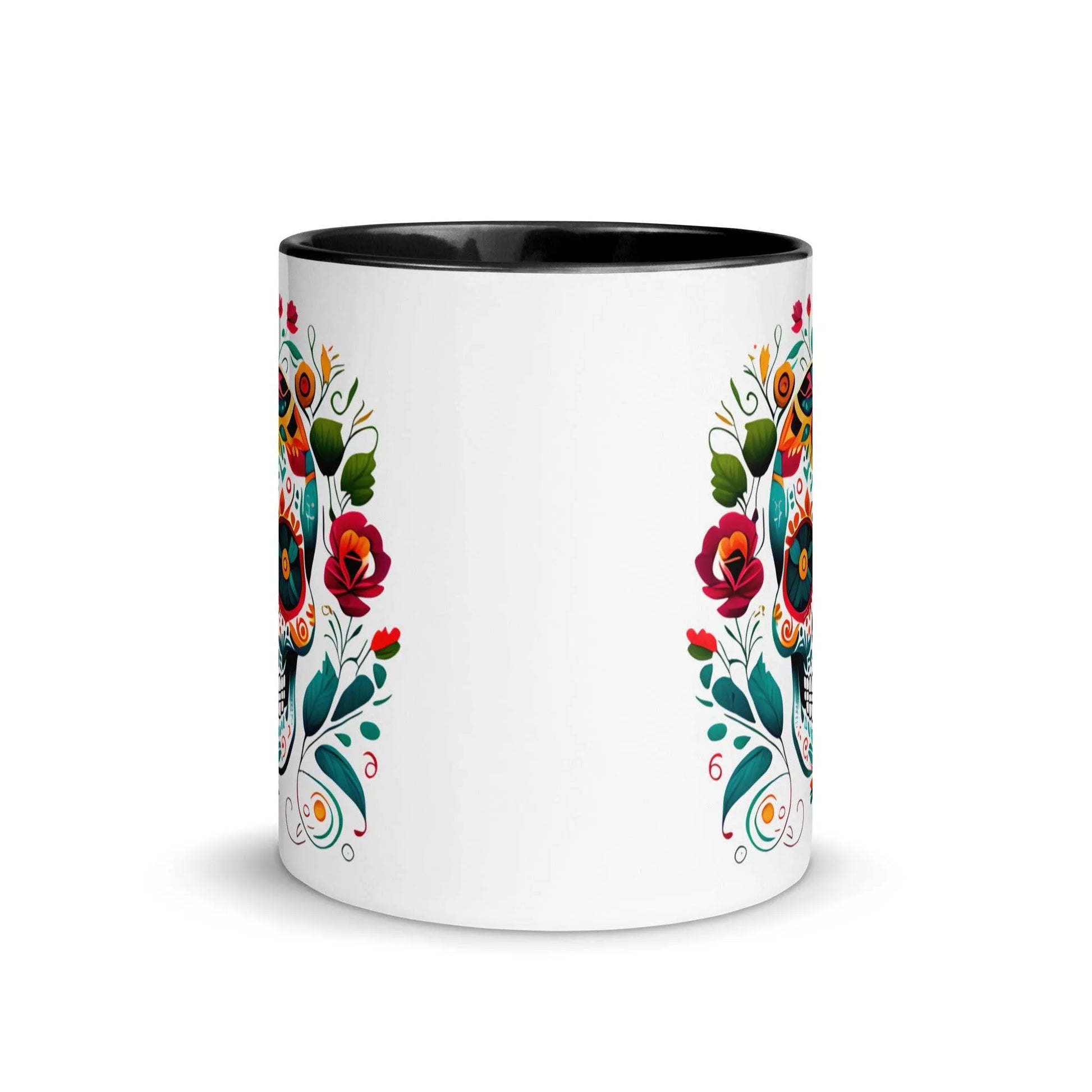 Mexican Sugar Skull Mug - The Global Wanderer