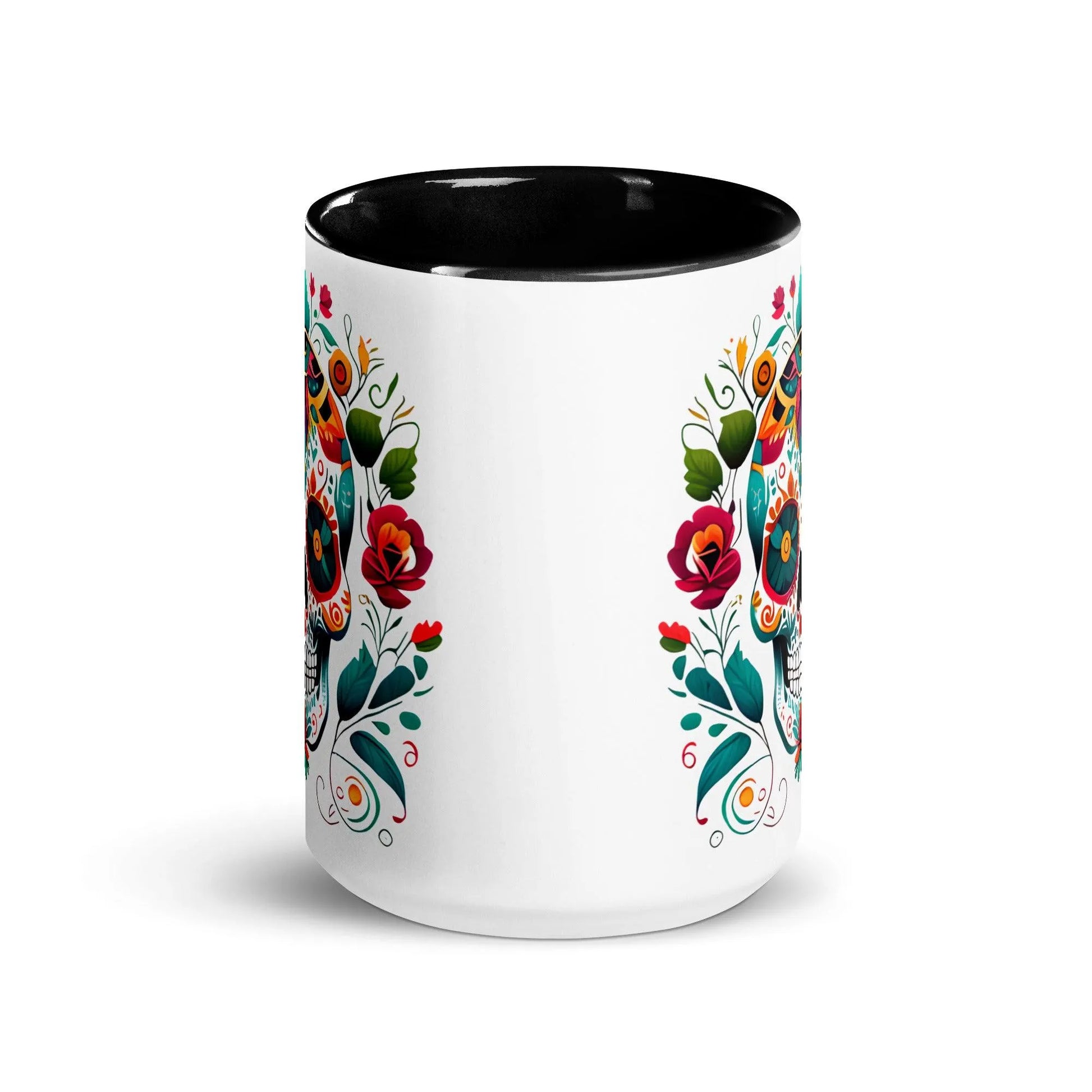 Mexican Sugar Skull Mug - The Global Wanderer