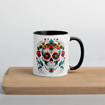 Mexican Sugar Skull Mug - The Global Wanderer