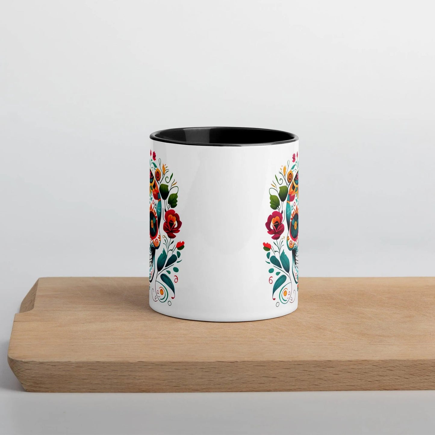 Mexican Sugar Skull Mug - The Global Wanderer