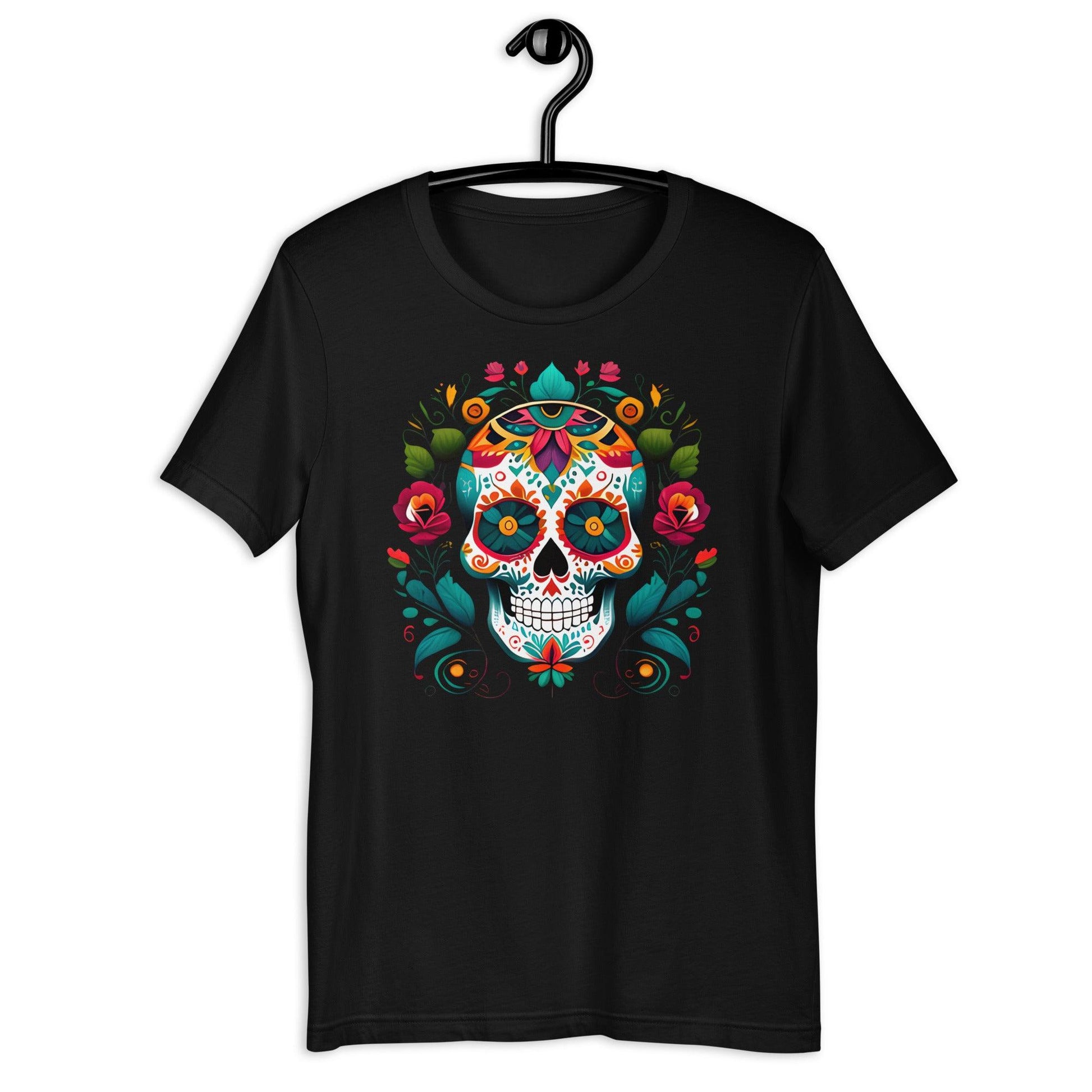 Mexican Sugar Skull T-shirt - The Global Wanderer