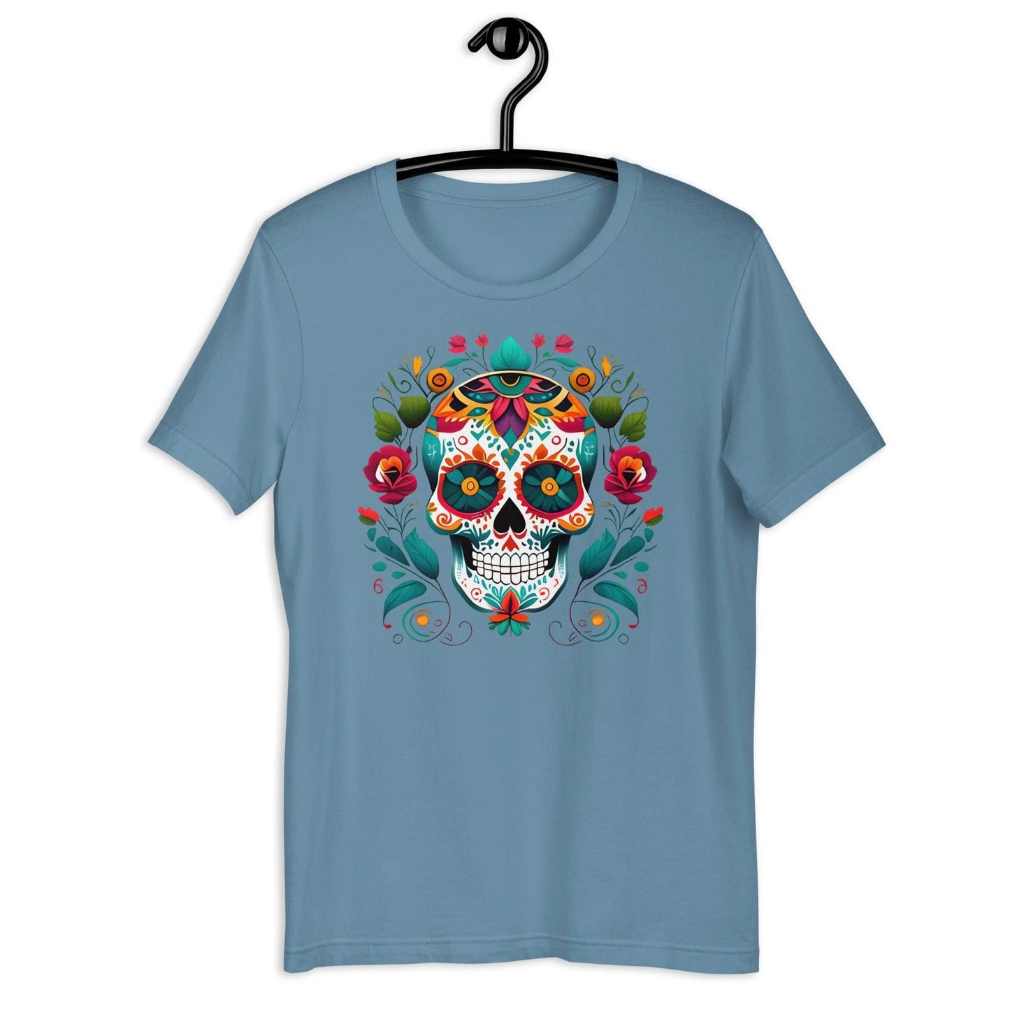 Mexican Sugar Skull T-shirt - The Global Wanderer