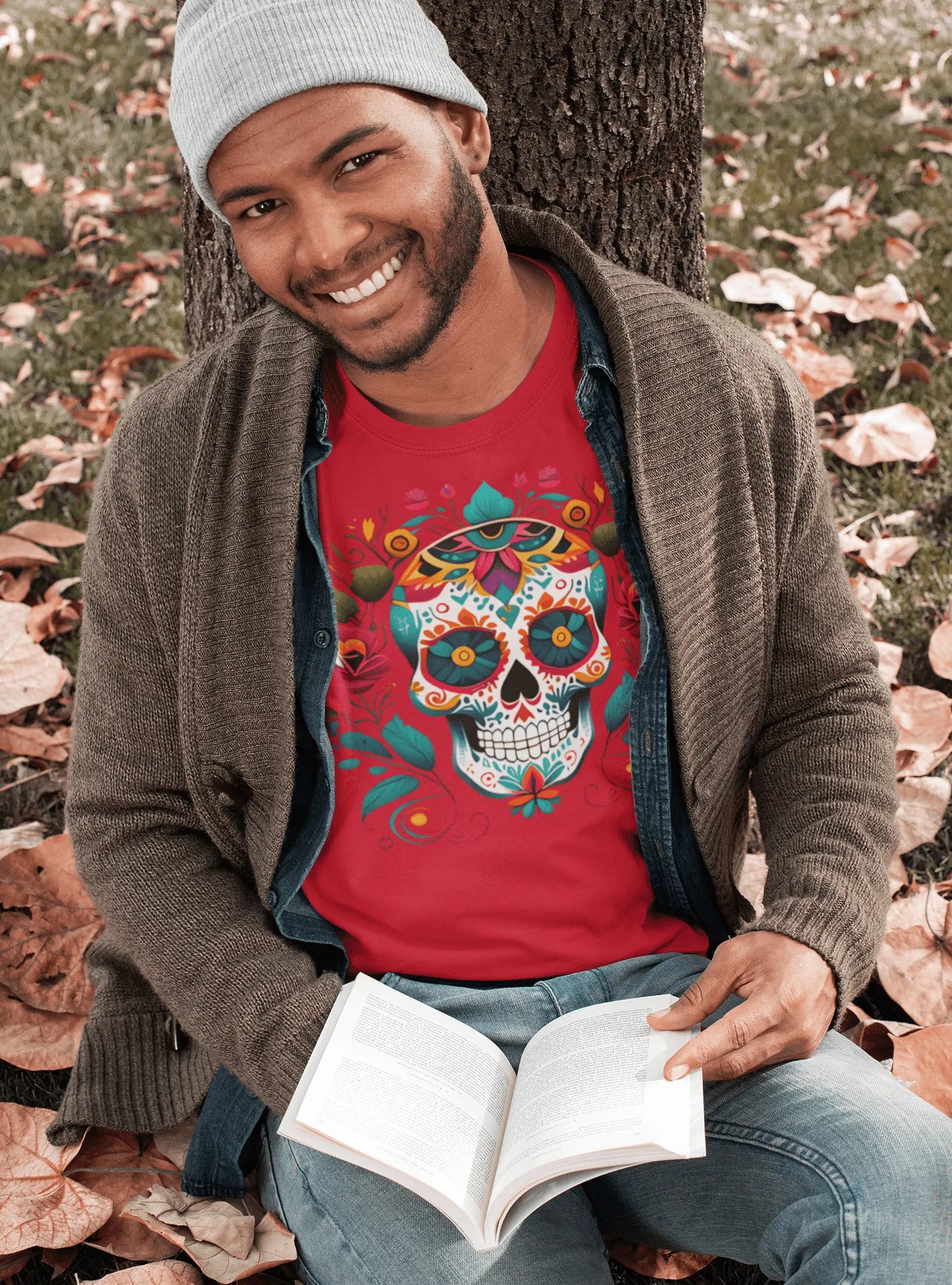 Mexican Sugar Skull T-shirt - The Global Wanderer