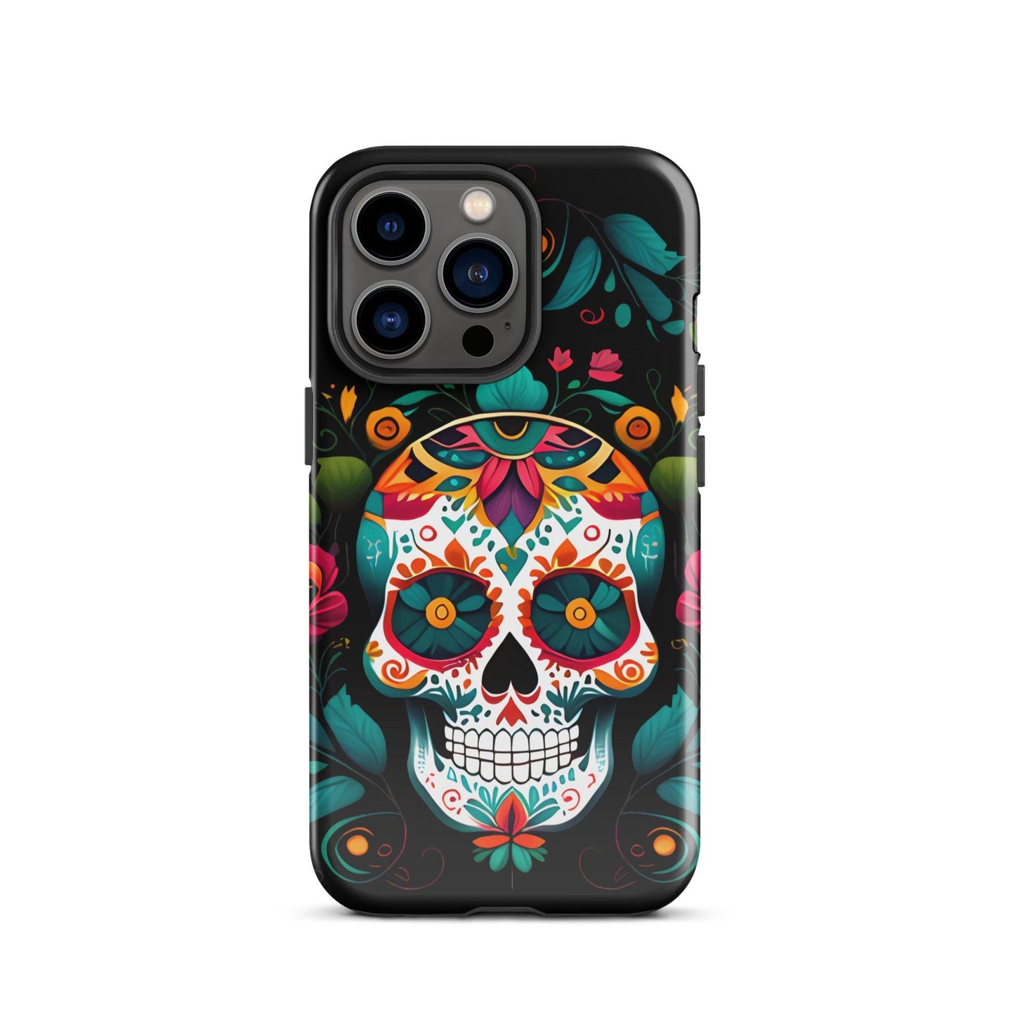 Mexican Sugar Skull Tough iPhone® Case - The Global Wanderer