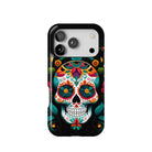 Mexican Sugar Skull Tough MagSafe iPhone Case - The Global Wanderer