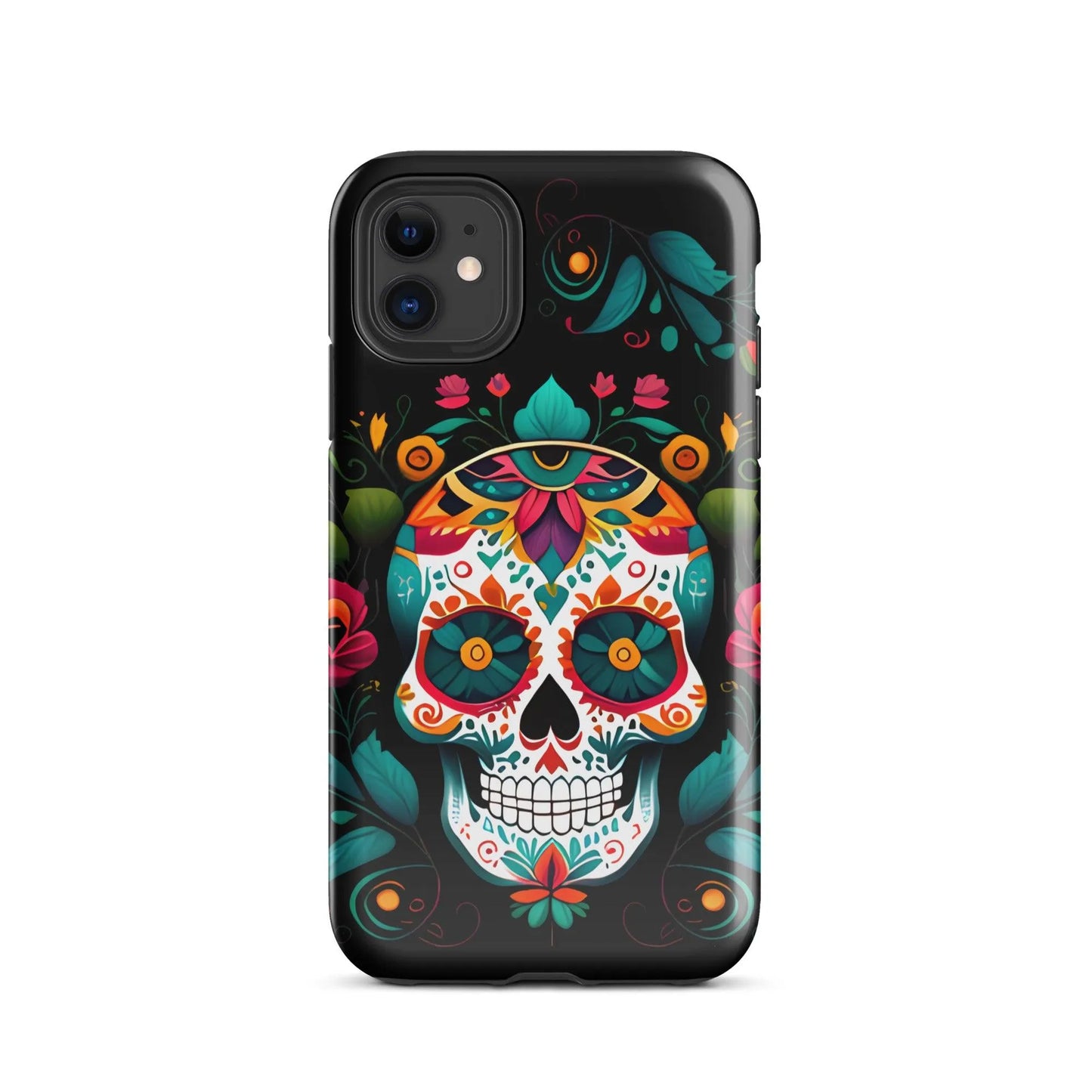 Mexican Sugar Skull Tough MagSafe iPhone® Case - The Global Wanderer