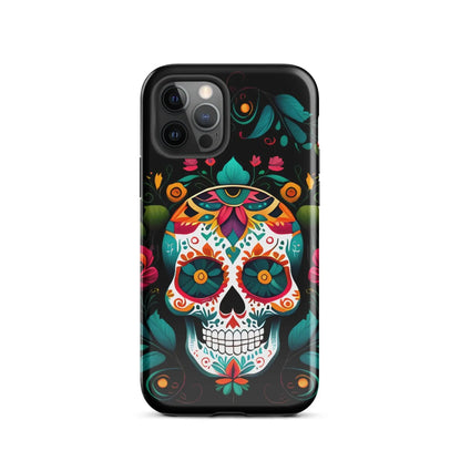 Mexican Sugar Skull Tough MagSafe iPhone® Case - The Global Wanderer