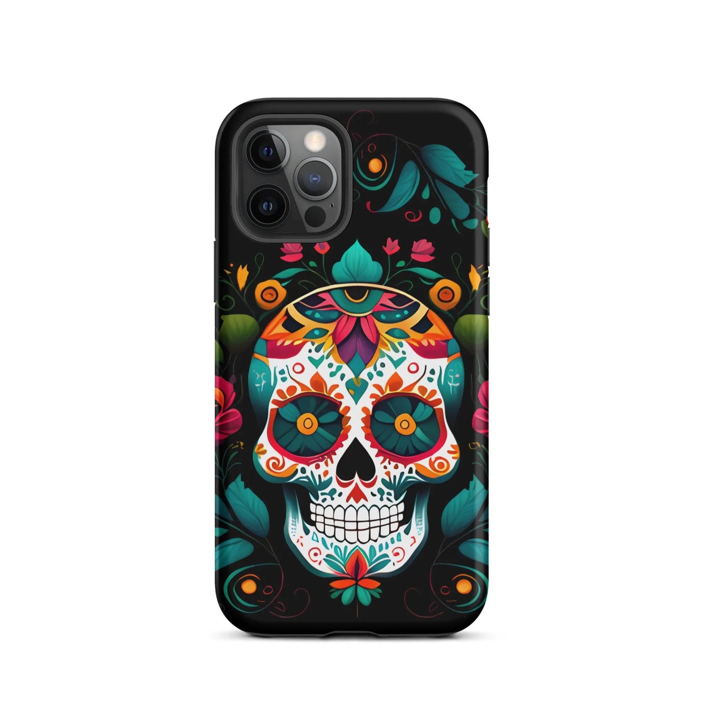 Mexican Sugar Skull Tough MagSafe iPhone® Case - The Global Wanderer