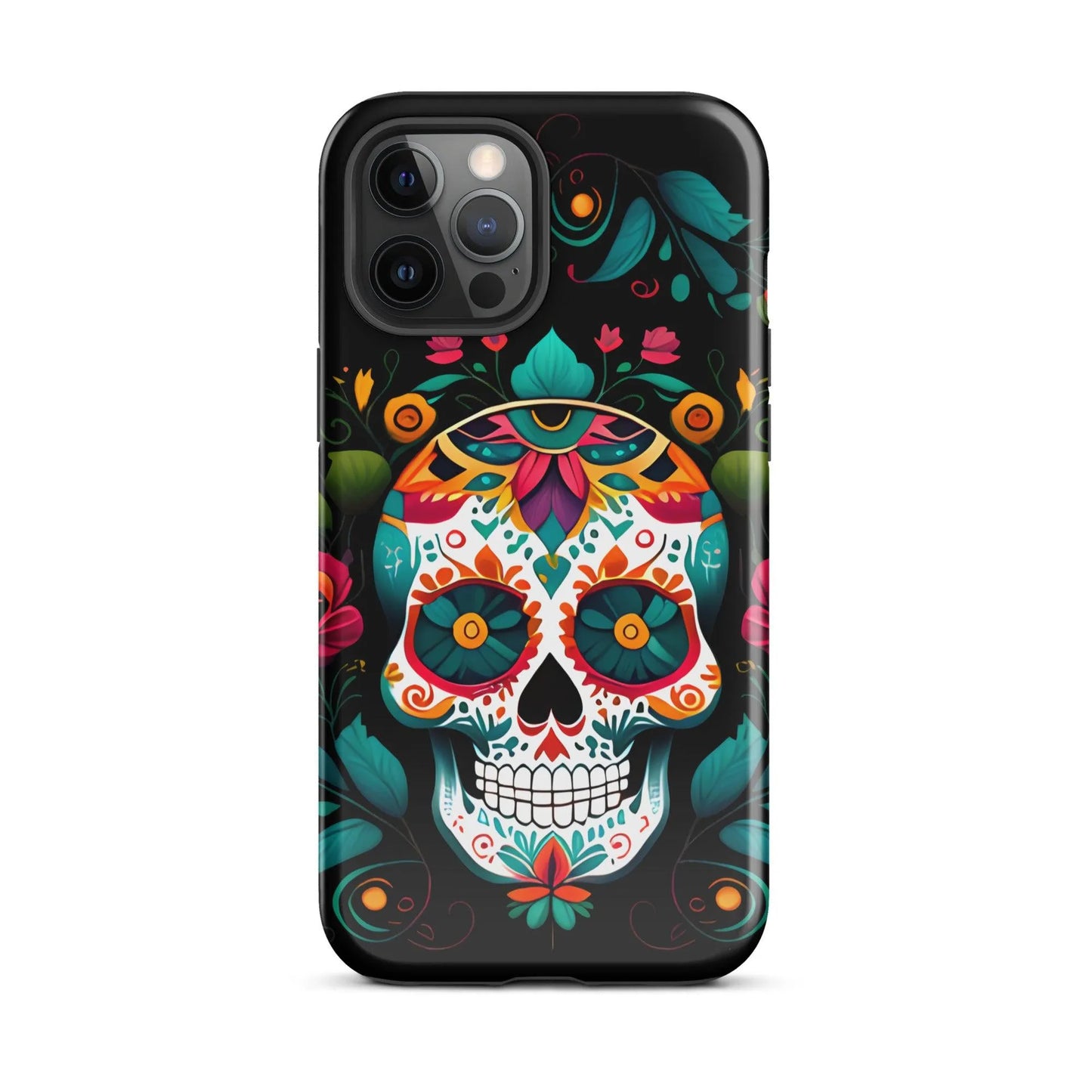 Mexican Sugar Skull Tough MagSafe iPhone® Case - The Global Wanderer