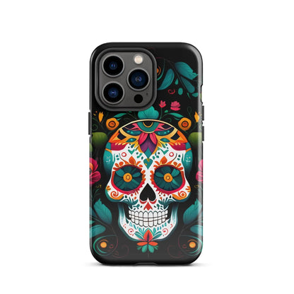 Mexican Sugar Skull Tough MagSafe iPhone® Case - The Global Wanderer