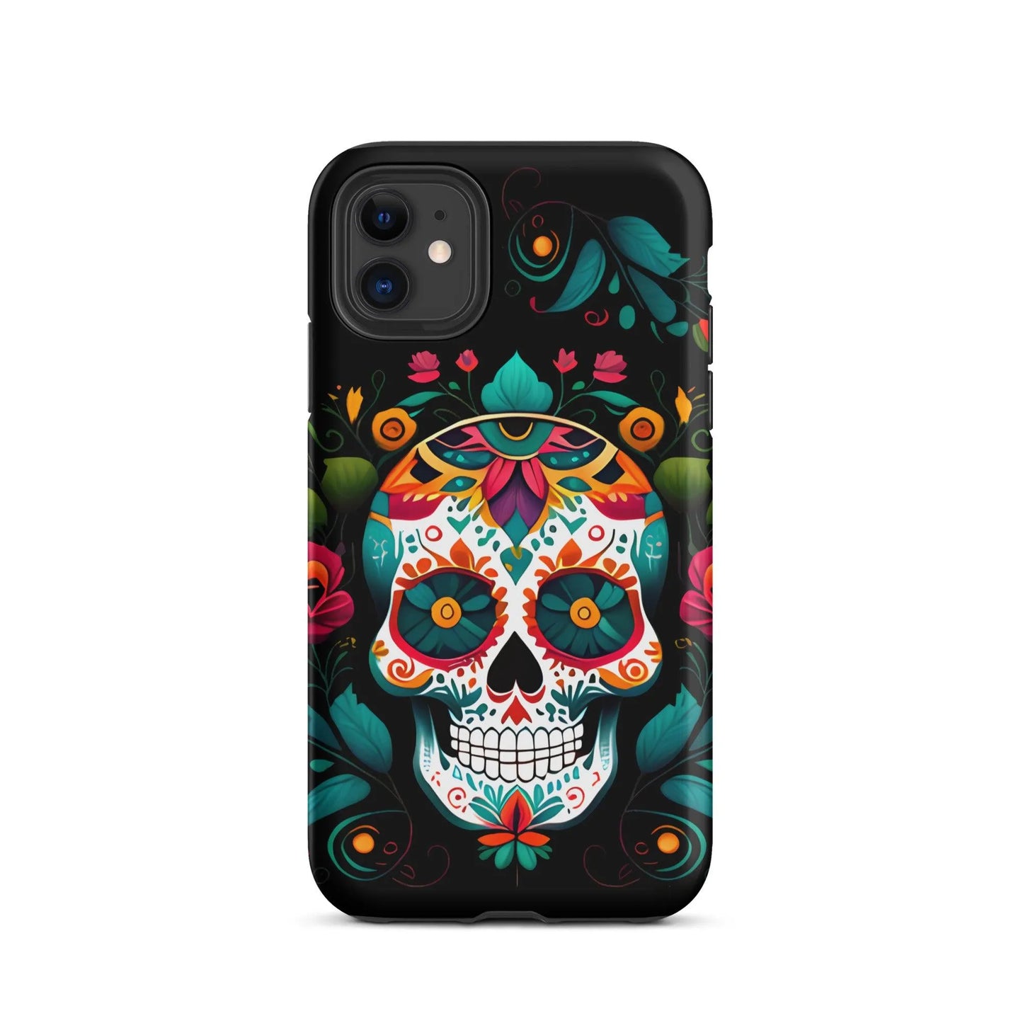 Mexican Sugar Skull Tough MagSafe iPhone® Case - The Global Wanderer