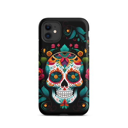 Mexican Sugar Skull Tough MagSafe iPhone® Case - The Global Wanderer