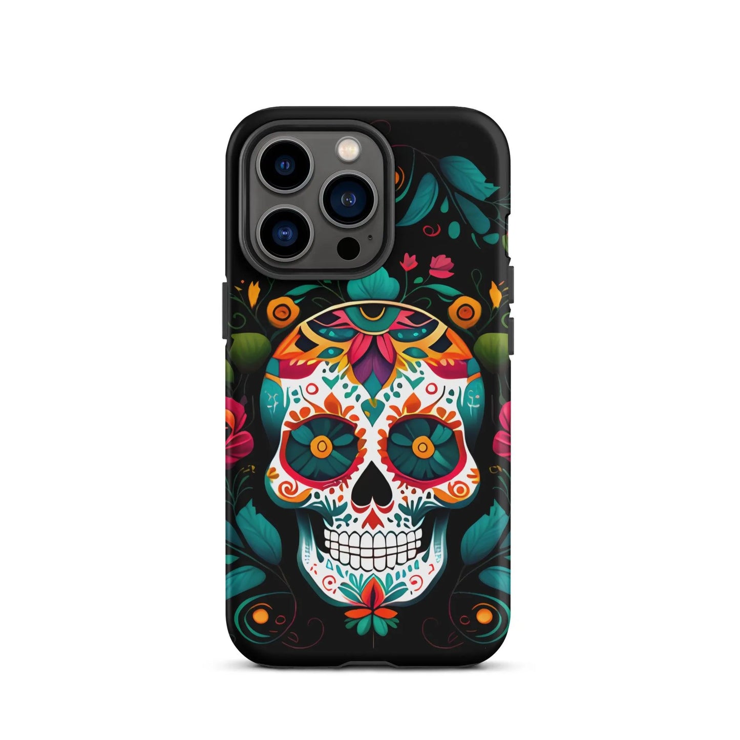 Mexican Sugar Skull Tough MagSafe iPhone® Case - The Global Wanderer