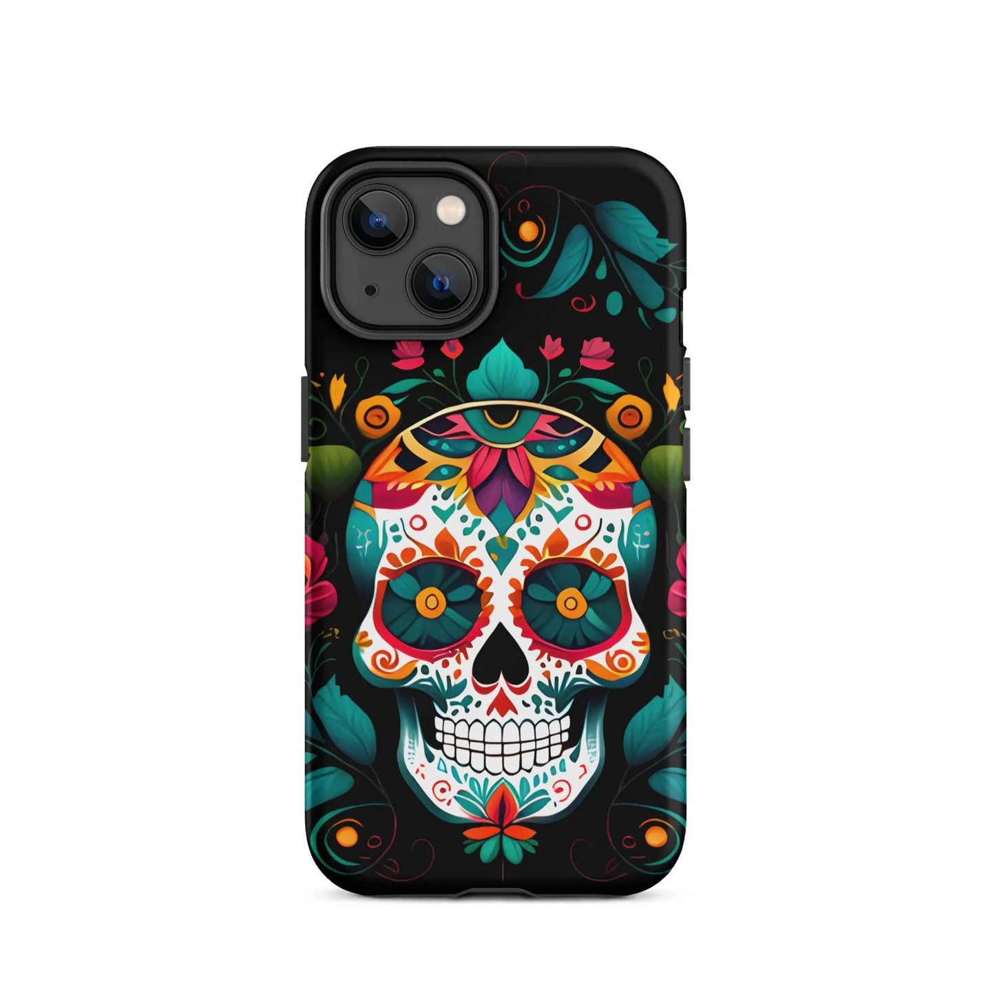 Mexican Sugar Skull Tough MagSafe iPhone® Case - The Global Wanderer