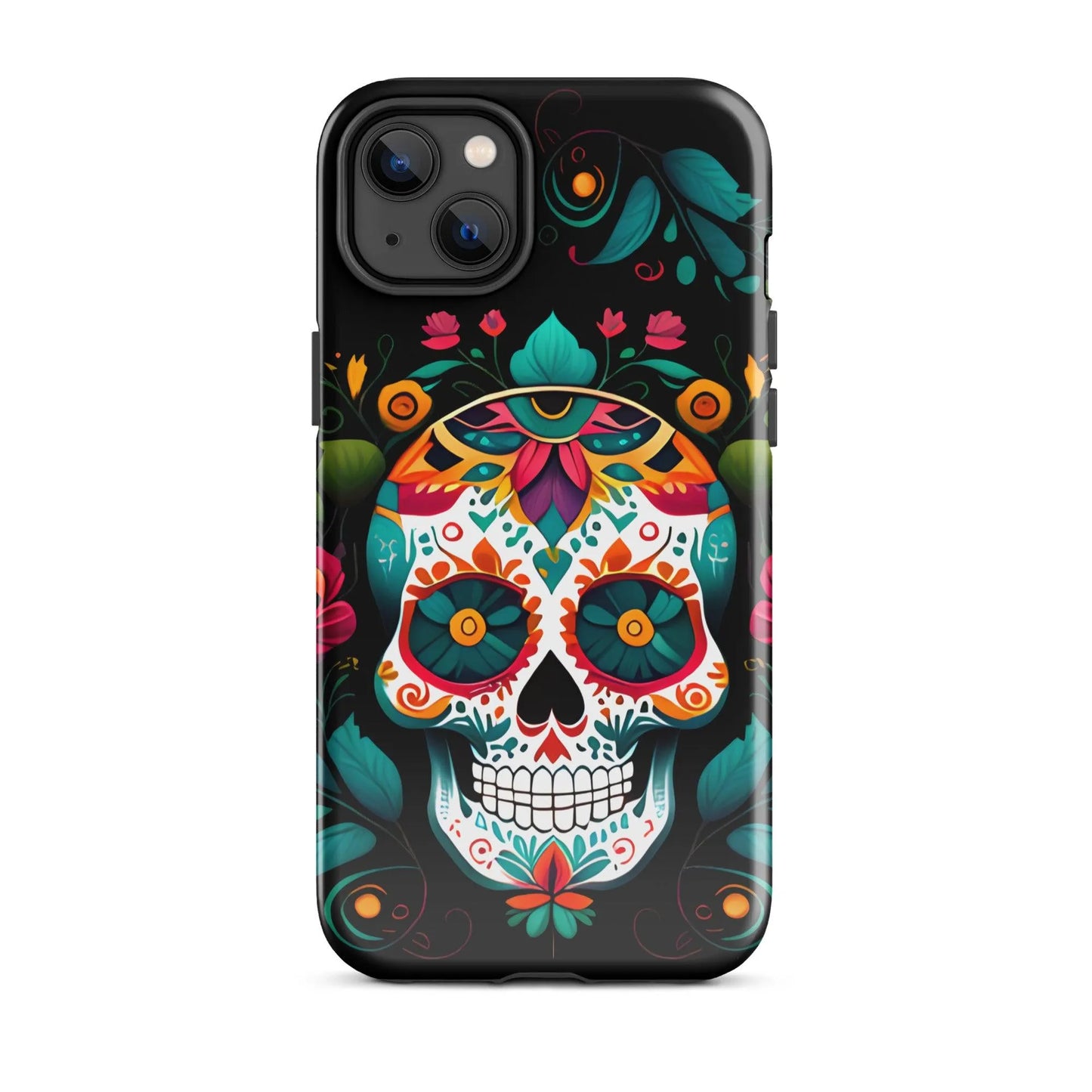 Mexican Sugar Skull Tough MagSafe iPhone® Case - The Global Wanderer