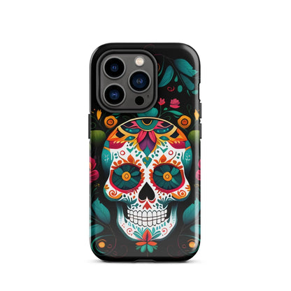 Mexican Sugar Skull Tough MagSafe iPhone® Case - The Global Wanderer