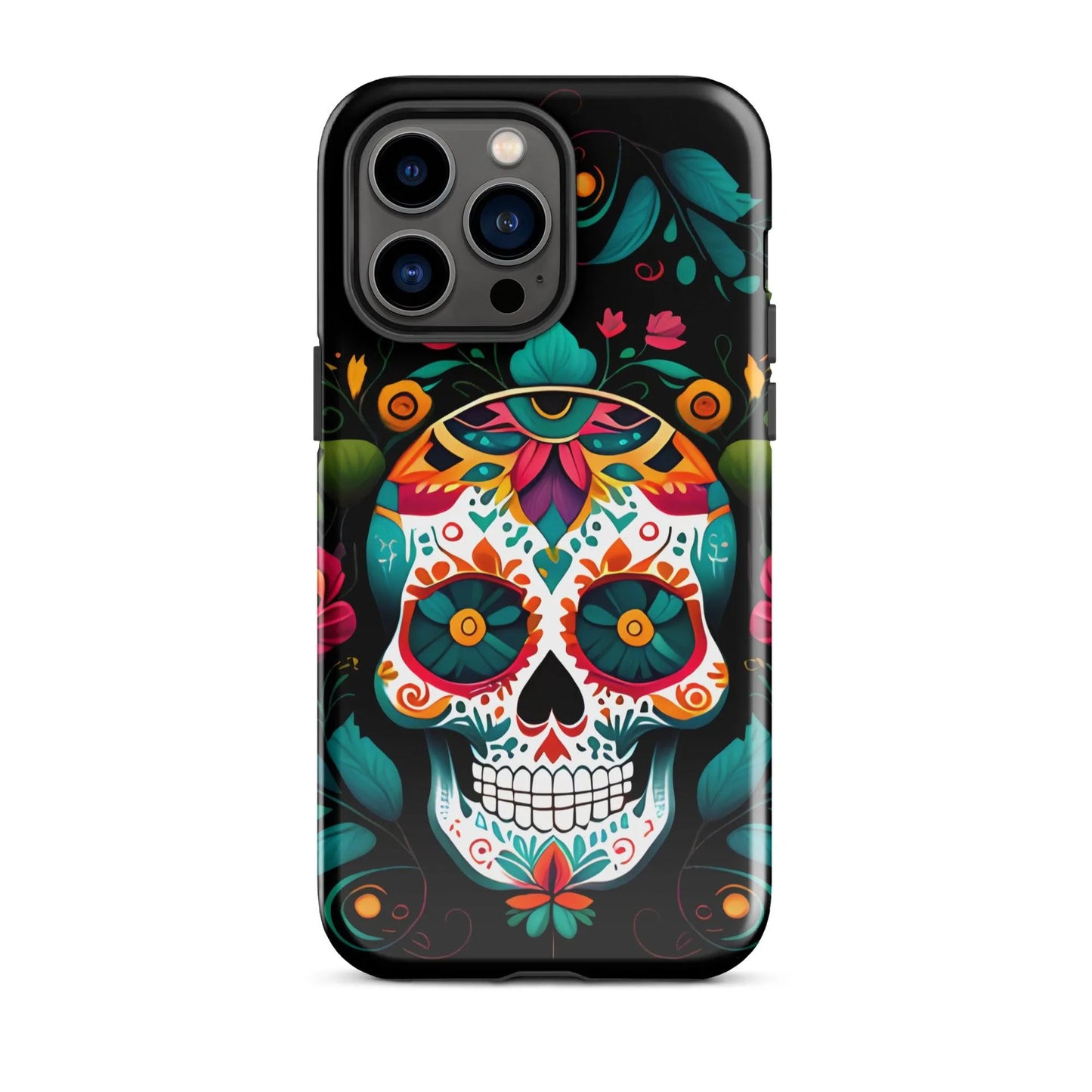 Mexican Sugar Skull Tough MagSafe iPhone® Case - The Global Wanderer